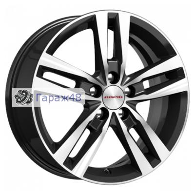 K&amp;K KC868 R16 / 6.5J PCD 5x114.3 ET 40 ЦО 66.1 Литые Черный глянцевый с полированной лицевой поверхностью