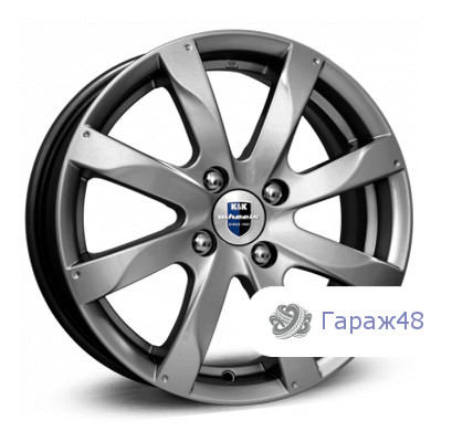 K&amp;K KC480 R15 / 6J PCD 4x114.3 ET 44 ЦО 56.6 Литые Графит