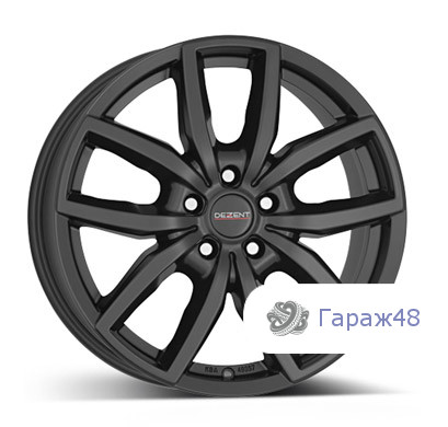 Dezent TE R18 / 8J PCD 5x114.3 ET 40 ЦО 71.6 Литые Черный матовый