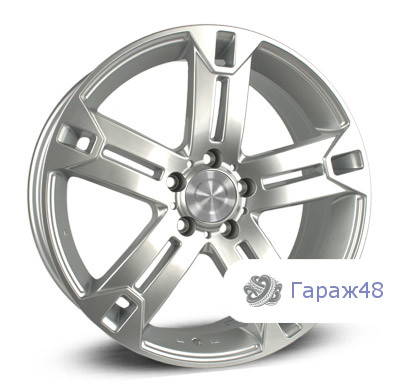 Replica ME65 R18 / 8J PCD 5x112 ET 60 ЦО 66.6 Литые Серебристый