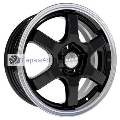 Skad Kioto R15 / 6J PCD 4x100 ET 40 ЦО 60.1 Литые Графит глянцевый с полированной лицевой поверхностью