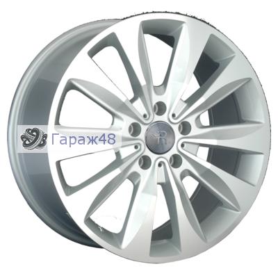 Replay MR110 R20 / 9J PCD 5x112 ET 45 ЦО 66.6 Литые Серебристый полированный